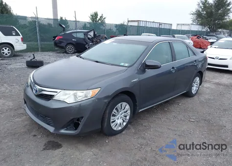 2012 Toyota Camry Hybrid Le из США, поврежденный, VIN 4T1BD1FK9CU025015